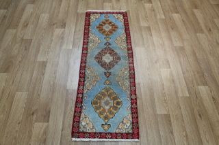 Old North West Persian Runner With A Pleasing Design And Colour 145 X 50 Cm
