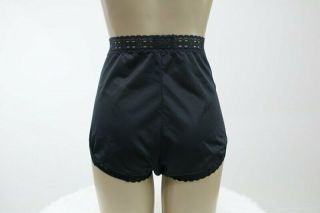 Vintage Olga Nylon Panties Briefs soft Lace Bow at waist 8 XL 3