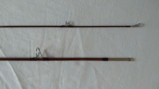 Orvis Impregnated ultralite spinning rod.  6 ' split bamboo. 4
