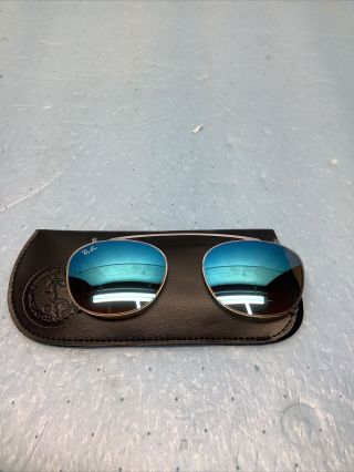 Bausch & Lomb Ray - Ban Clip - On Sunglasses With Case (st13)
