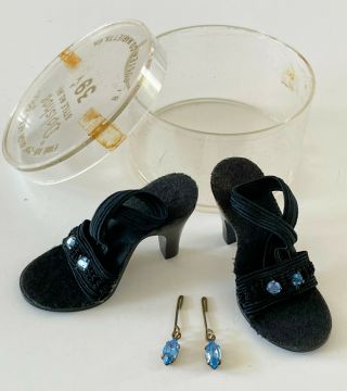Vintage Doll Clothes:nmib Shoes,  Jewelry Madame Alexander Cissy Miss Revlon Toni