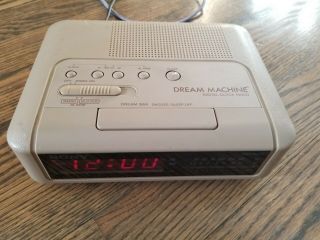Sony Dream Machine Icf - C240 Am/fm Digital Clock Radio