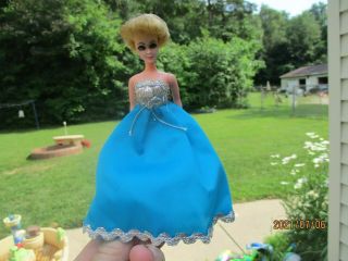 Vintage Topper Dawn Doll Friend Jessica With Outfit 722 Bluebelle Shoes Panties