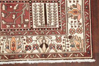 Vintage Panels Bakhtiari Area Rug Hand - Knotted Garden Design Wool Carpet 5 ' x10 ' 6