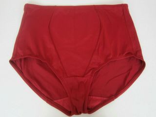 Olga Panties Briefs Light Shaping Style 23344 Red Size 9/2xl