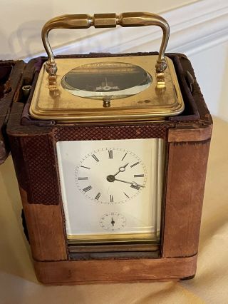 Antique Grand Sonnerie French Carriage Clock For Project If You Desire