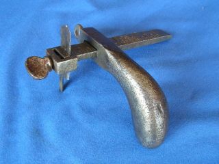 Vintage Antique C S Osborne Leather Cutting Tool Knife Slitter