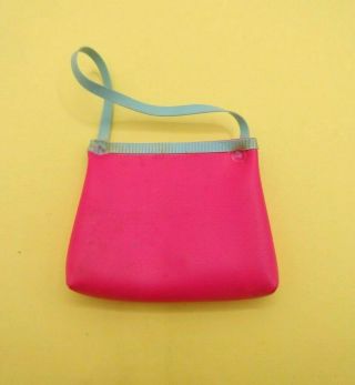 Vintage Japanese Exclusive Pink Purse Shoulder Bag Fits Barbie Licca - Chan Tammy