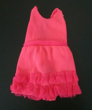 Vintage Barbie: Francie 1238 Snappy Snoozers Pink Gown Nightie