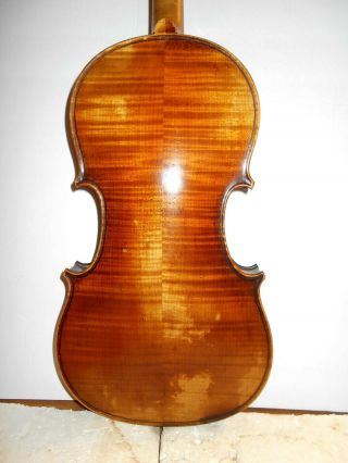 Antique Old Vintage 1928 Carl Fischer " Milano - Stradivarius " Full Size Violin