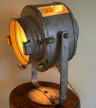 A.  E Cremer Paris Projector Light 1930 ' s Movie,  Cinema,  Vintage Light 2