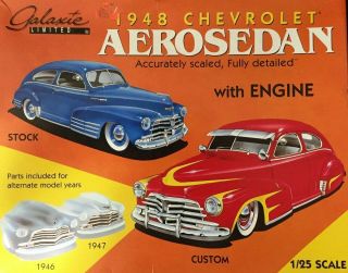 1/25 Galaxie Limited 1946 - 1947 - 1948 Chevrolet - Chevy Aero Sedan Niob