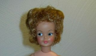 Vintage 1960s Ideal Tammy Sister Pepper Doll G - 9 - W - 1 Lt Brown Hair W/high Color