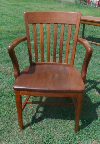 Quartersawn Oak Armchair / Desk Chair (ac1)