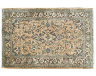 Classic Floram Hand Knotted Oriental Vintage Wool Traditional Muted Area Rug 4x6 2