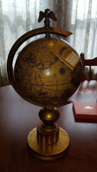 Vintage World Globe Pauls Lamps W/ Tags