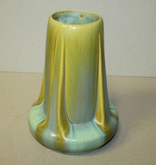 Antique Fulper Pottery Buttress Vase – Stamped Fulper On Bottom