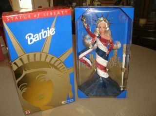 Barbie Statue Of Liberty 1995 Limited Edition - Fao Schwarz - For Ages 14 & Over