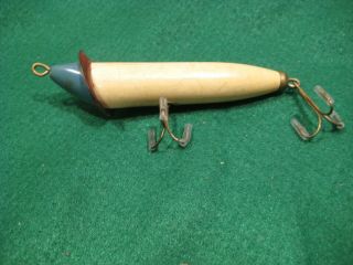 1904 Heddon Dowagiac Perfect Surface Casting Bait/ Slope Nose Lure W/ Tail Cap