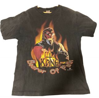 Vintage Wwf Kane T - Shirt 1998 Bearer Of Pain Large