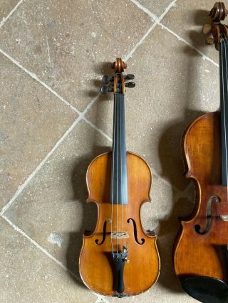 Old French Violin 2/4 Compagnon Youtube Sample Violino Piccolo Pochette