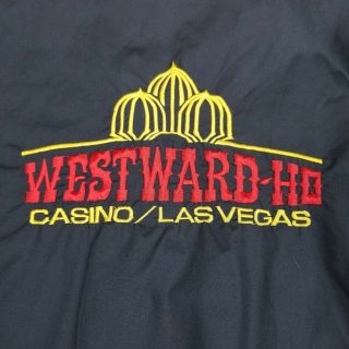 Vintage Westward Ho Casino Las Vegas Video Poker Jacket Size 2xl