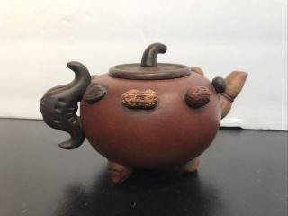Chinese Yixing Teapot Very Cool With Mark Marked