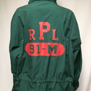 1991 Ralph Lauren Polo Spellout Coat Sporting Goods Rpl Streetwear Vintage
