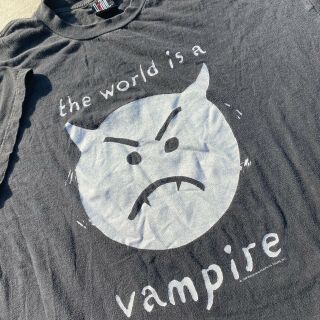 Vintage Smashing Pumpkins “ The World Is a Vampire “ Shirt XL 4