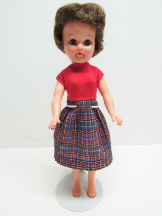 Vintage Vogue Doll Plaid Skirt Outfit Ginny Jan Jill