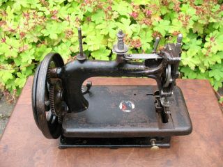 Rare Antique 1870s James Weir Zephyr Lockstitch Sewing Machine 5