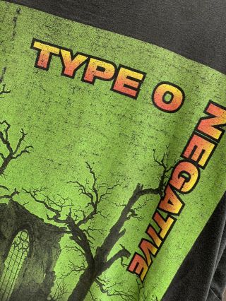 Vintage Type O Negative 1998 Shirt XL 5