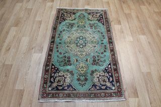 Antique Persian Rug With A Very Pleasing Floral Design And Colours 140 X 80 Cm