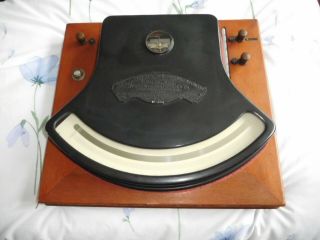 Vintage Milli - Voltmeter Weston Direct Reading Electrical Instrument 1938 No 1344