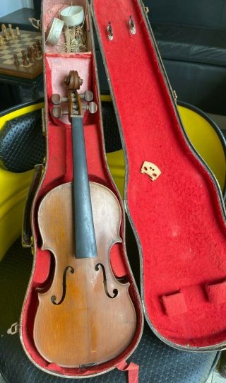 Old French Violin - Copie De Strad.  Jtl - To Be Restored