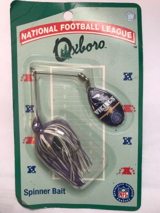 Oxboro Vintage Spinner Bait Nfl Minnesota Vikings