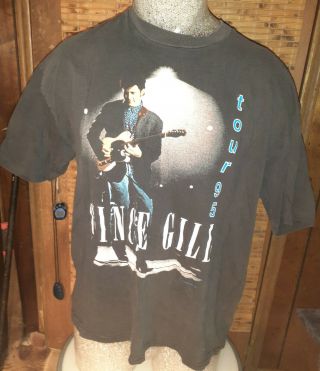 Vintage 1995 Vince Gill Concert Tour Xl T Shirt