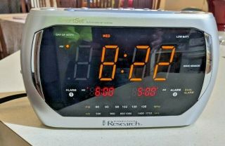 Emerson Research Cks3020 Smartset Dual Alarm Clock Am/fm Radio Led Large Display