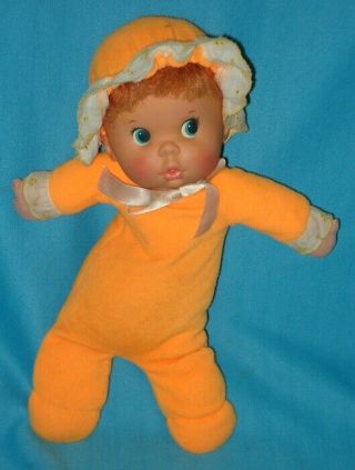 1970s Vintage Mattel Baby Beans In Orange