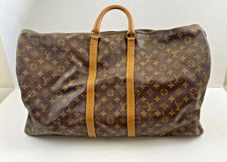Authentic Vintage Louis Vuitton By The French Company Duffel Bag Travel Bag
