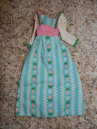 1976 Vintage Barbie Sweet 16 9555 Dress