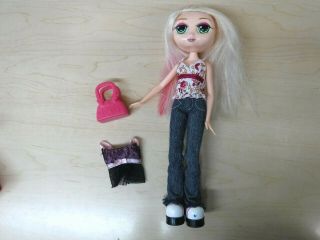 Alexa Diva Starz Tall Doll Talking Blonde Pink Hair 11.  5 Mattel Eyelashes