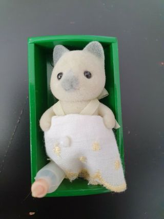 Sylvanian Families Solitaire Siamese Cat Baby