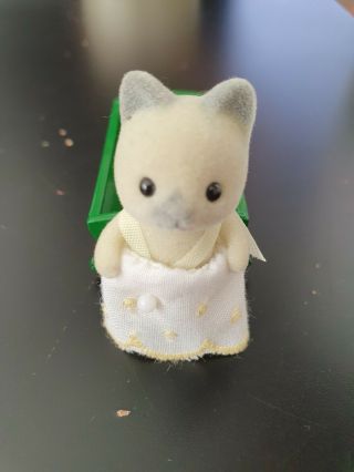 Sylvanian families solitaire siamese cat baby 2