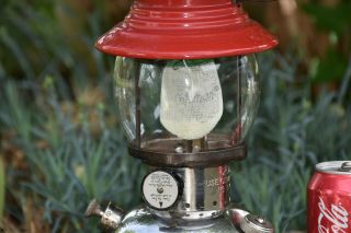Vintage 1956 Coleman Model 200 Lantern Sunshine of the Night Made in Canada 2