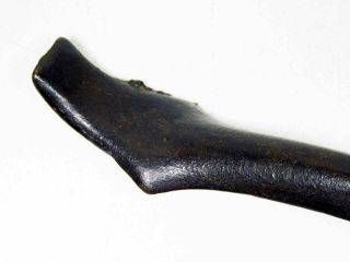 Antique Cast Iron Lid Lifter for Stove With Open Work Handle - 2