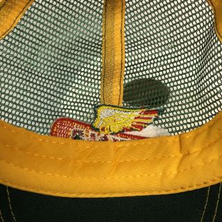 DEKALB SEED Green & Yellow Full Mesh Trademark Logo Cap Hat 3