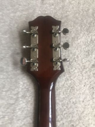 Vintage 1970 ' s Epiphone Texan Acoustic Guitar FT - 145 Made In Japan 4