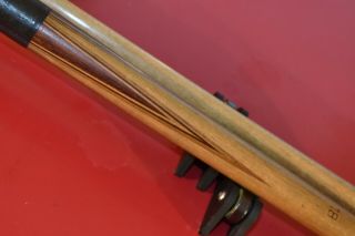 Vintage Brunswick Willie Hoppe Professional From The 1940 ' s Antique Pool Cue 2