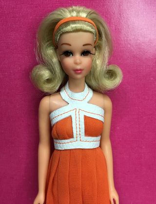 Vintage Barbie Cousin No Bangs Blonde Francie Doll Byapril